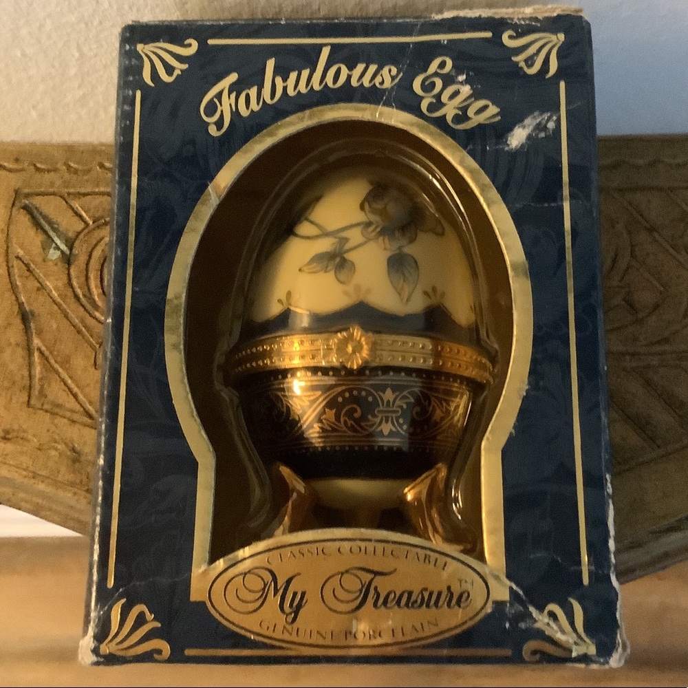 Genuine porcelain egg